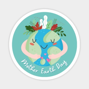 Cute Mother Earth Day Earth Day Celebration Magnet